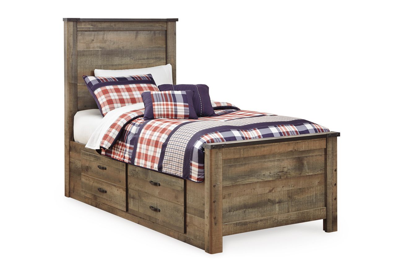 Trinell Brown Twin Panel Headboard Only B44653