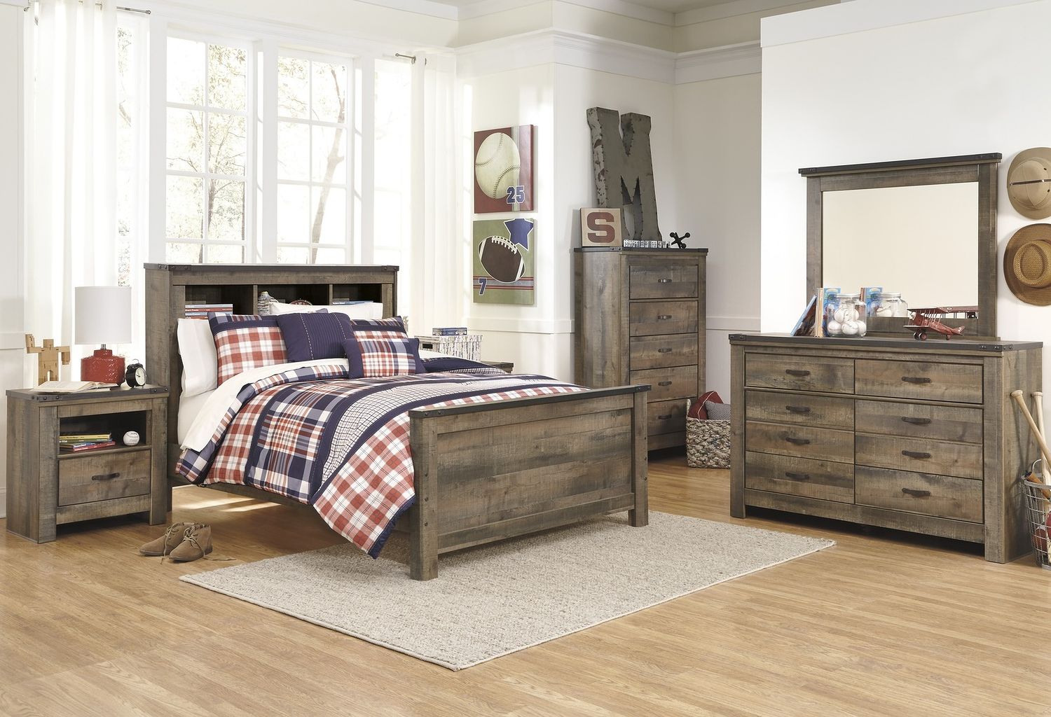 Trinell Brown One Drawer Night Stand B44691