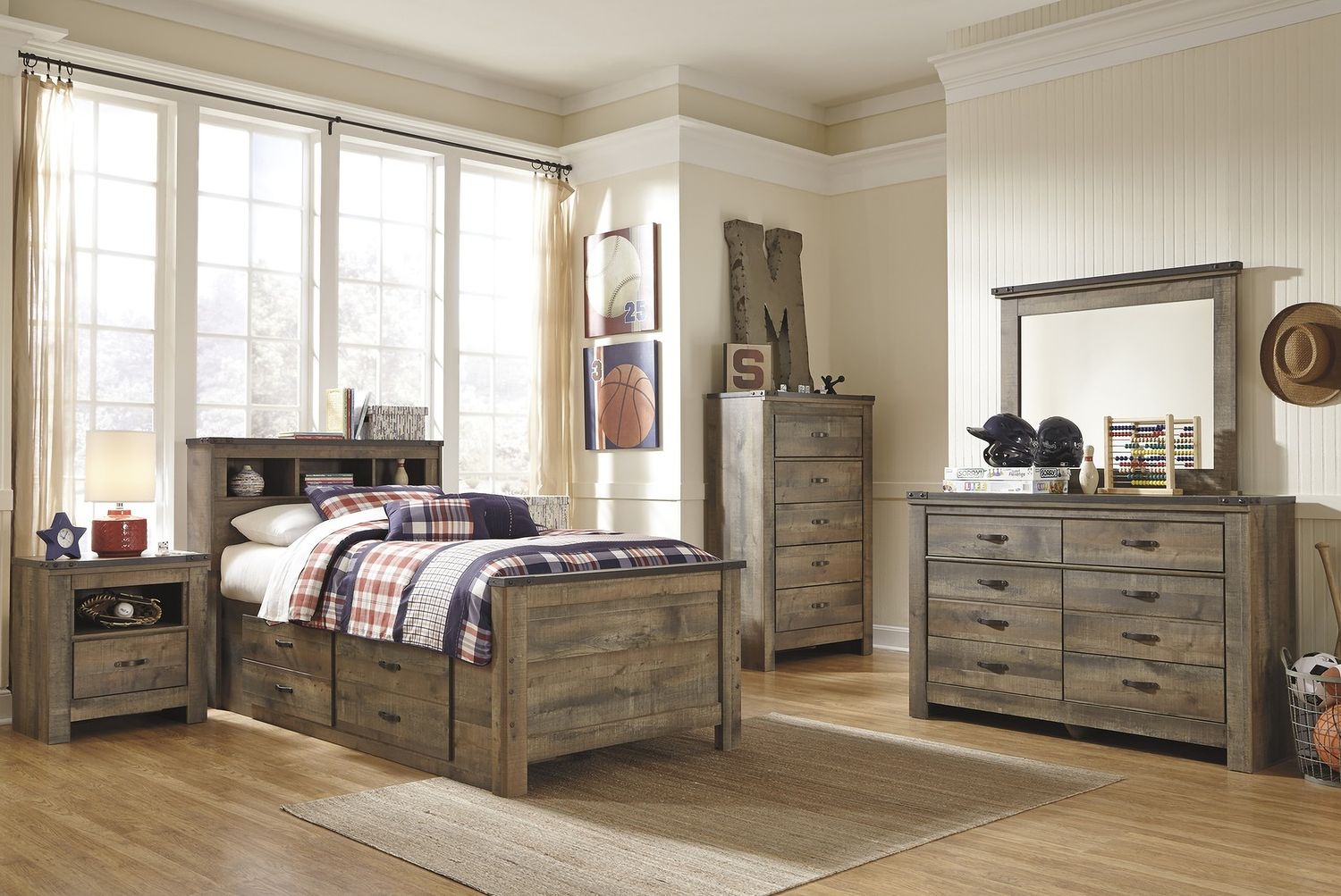 Trinell Brown One Drawer Night Stand B44691