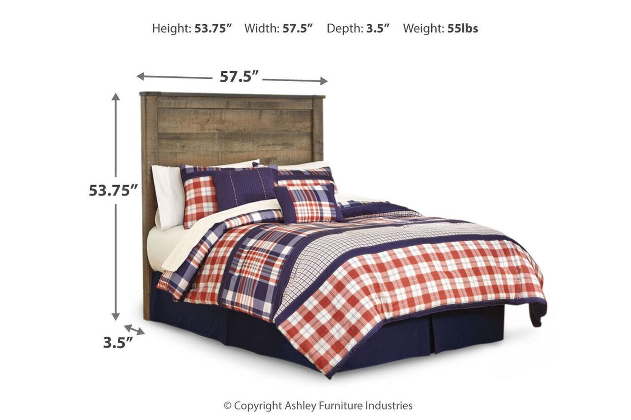 Trinell Brown Full Storage Panel Bed B446B10