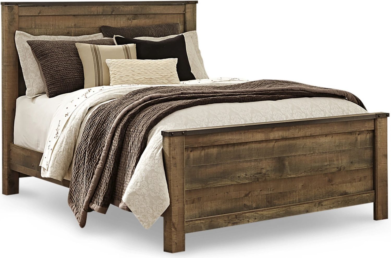 Trinell Brown Queen Panel Bed B446B11