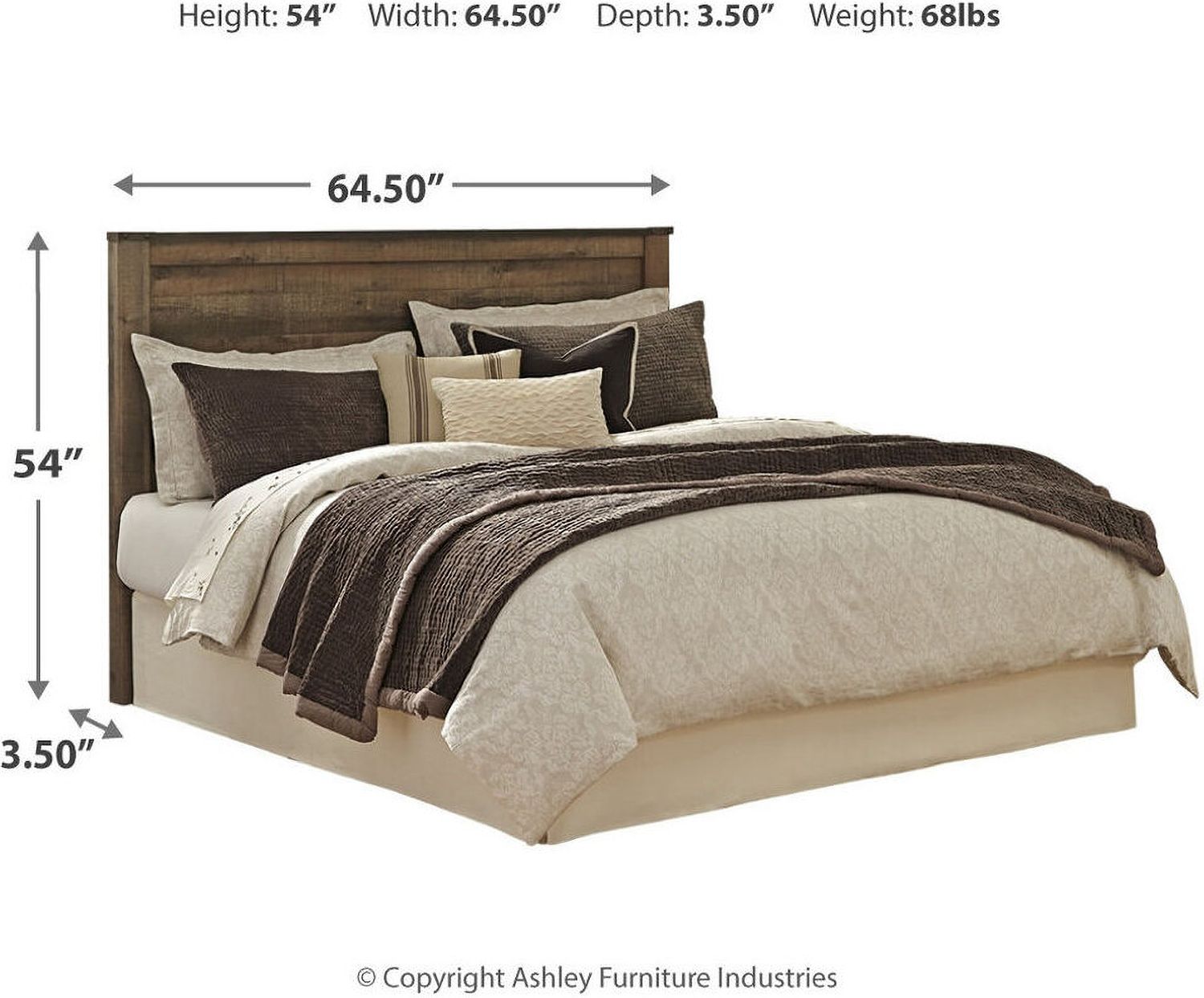 Trinell Brown Queen Panel Bed B446B11