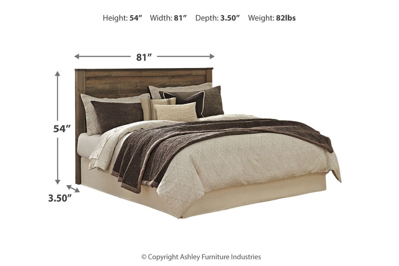 Trinell Brown King Panel Bed B446B23