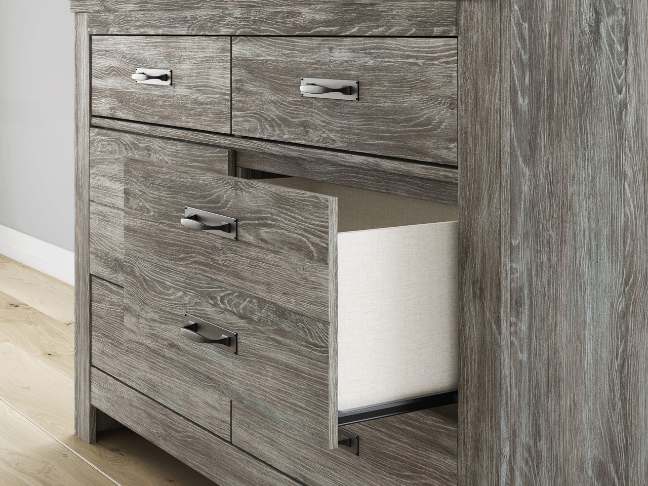 Frandern Dresser In Gray B448021