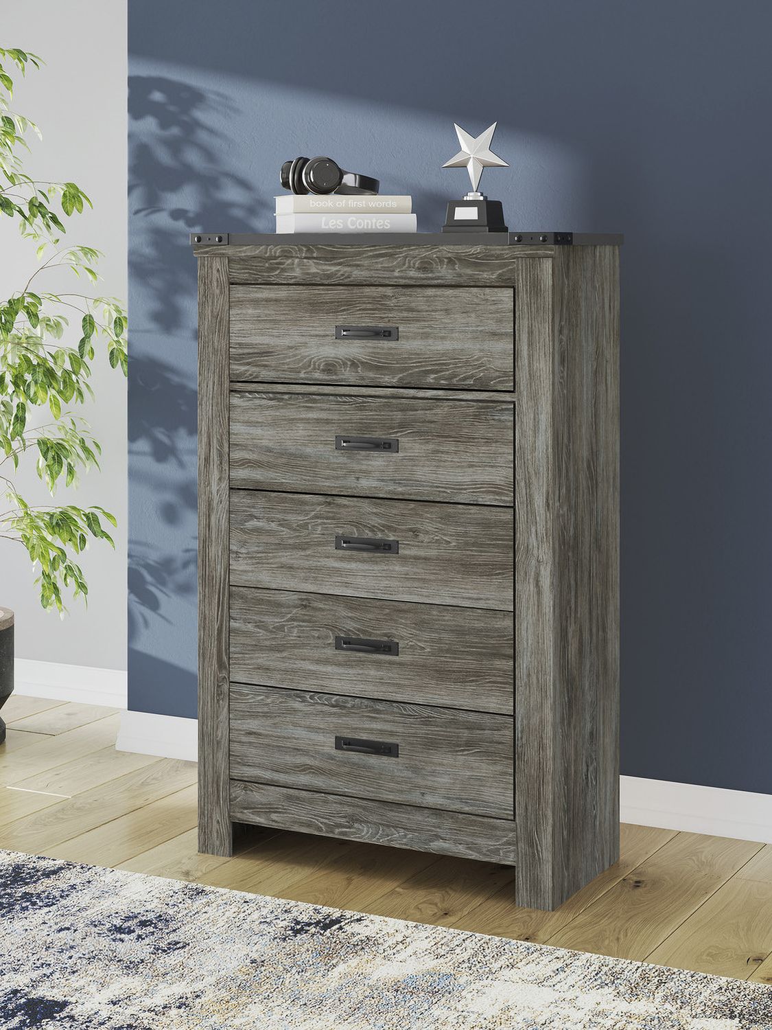 Frandern Chest of Drawers In Gray B448046