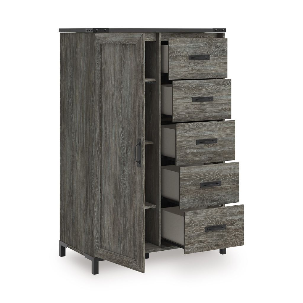Frandern Dressing Chest In Gray B448048