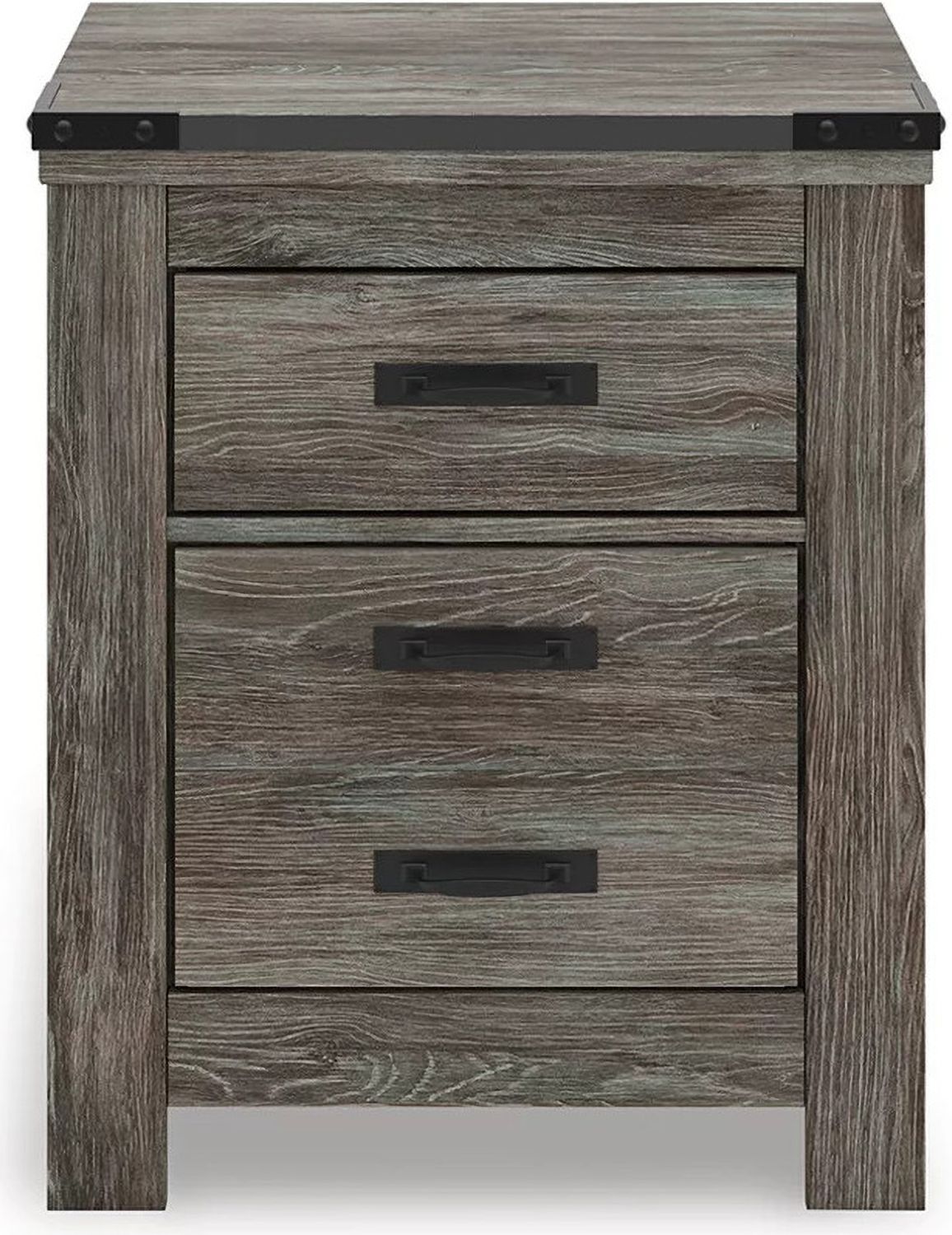 Frandern Nightstand In Gray B448092