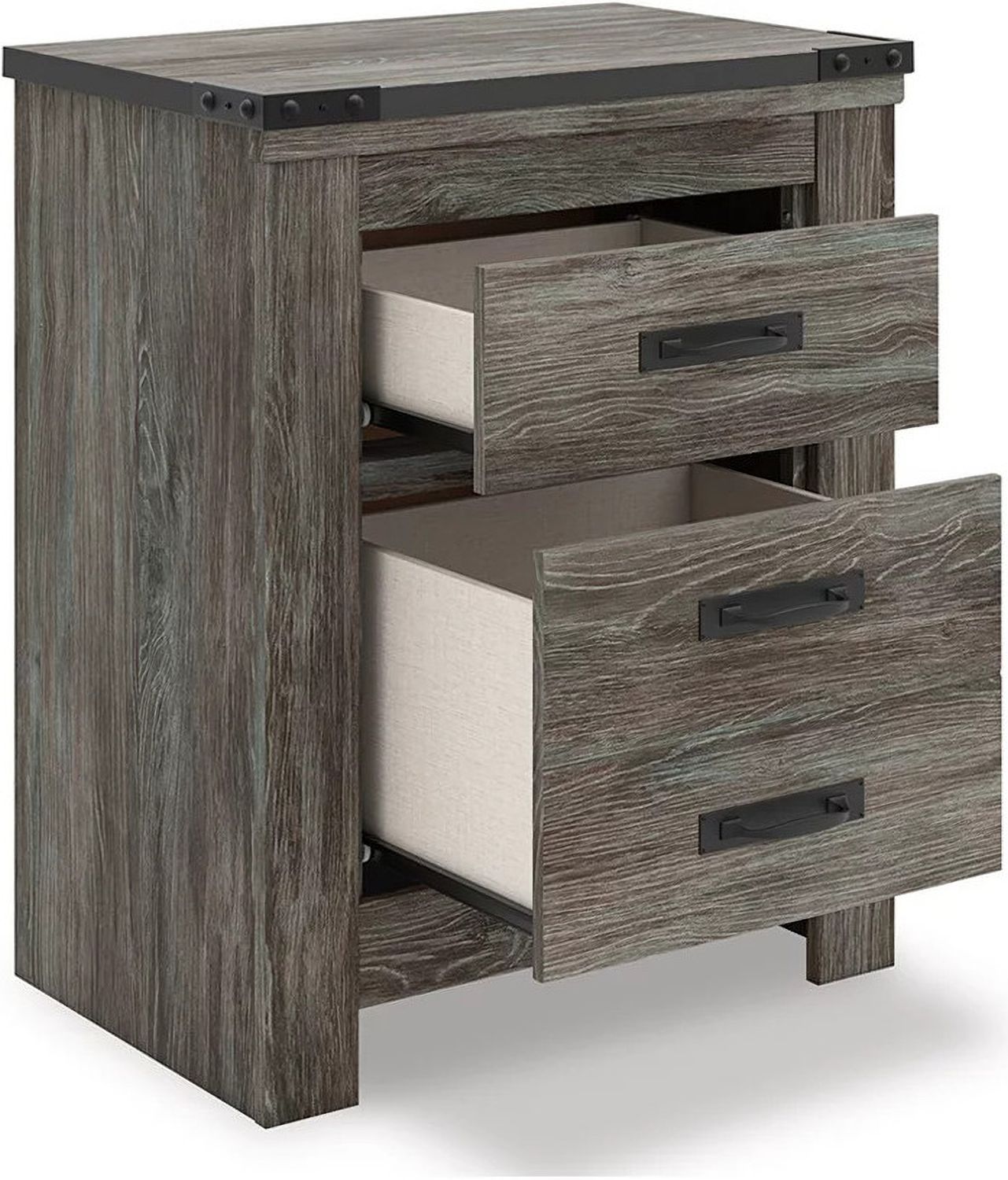 Frandern Nightstand In Gray B448092