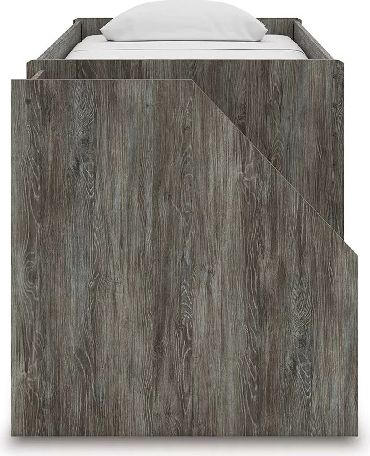 Frandern Twin Loft Bed In Gray B4480B12
