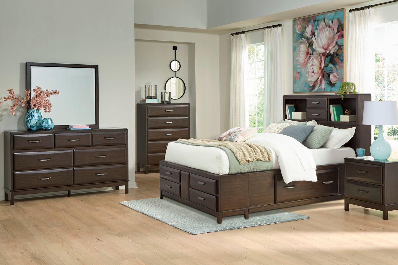 Vanmore Dresser In Dark Brown B47931