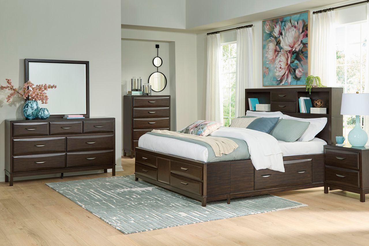 Vanmore Dresser In Dark Brown B47931