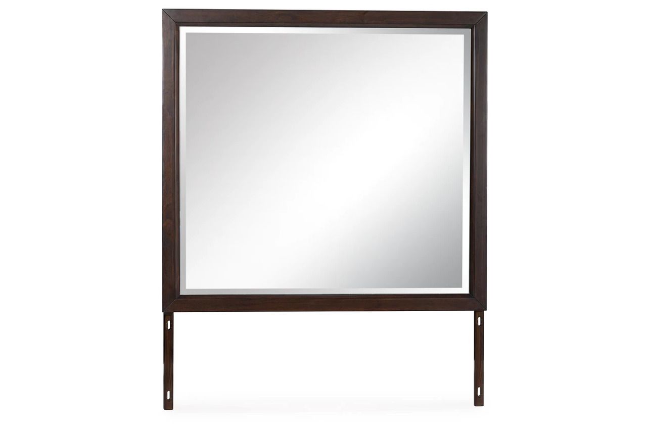 Vanmore Bedroom Mirror In Dark Brown B47936