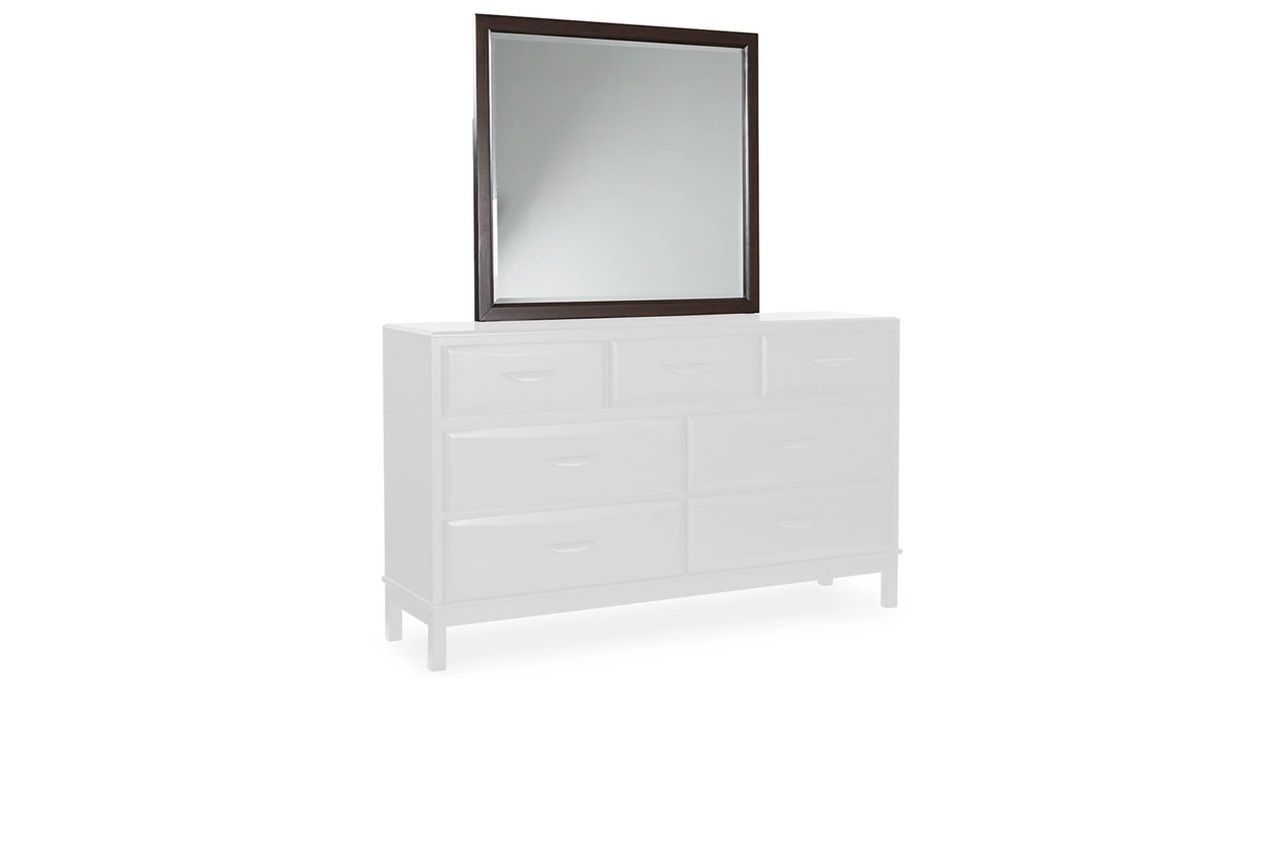 Vanmore Bedroom Mirror In Dark Brown B47936