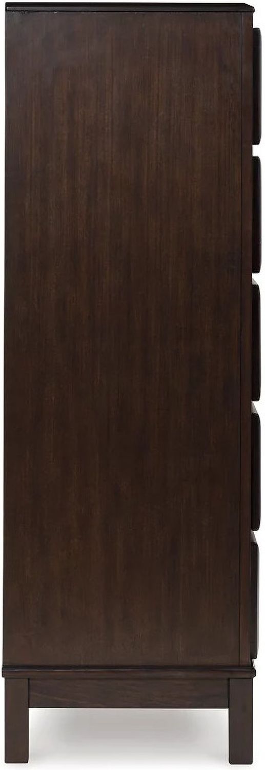 Vanmore Chest of Drawers In Dark Brown B47946