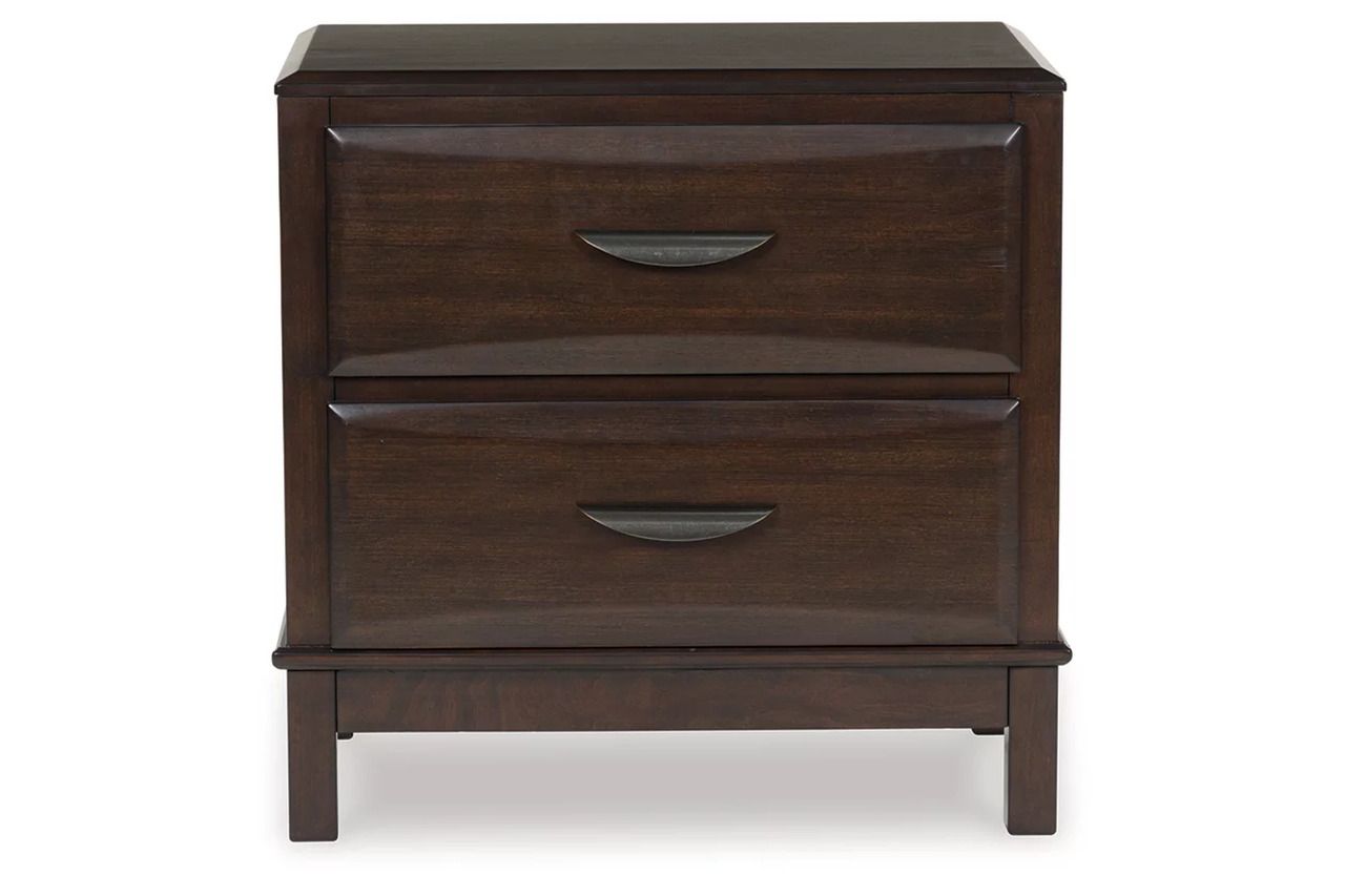 Vanmore Nightstand In Dark Brown B47992