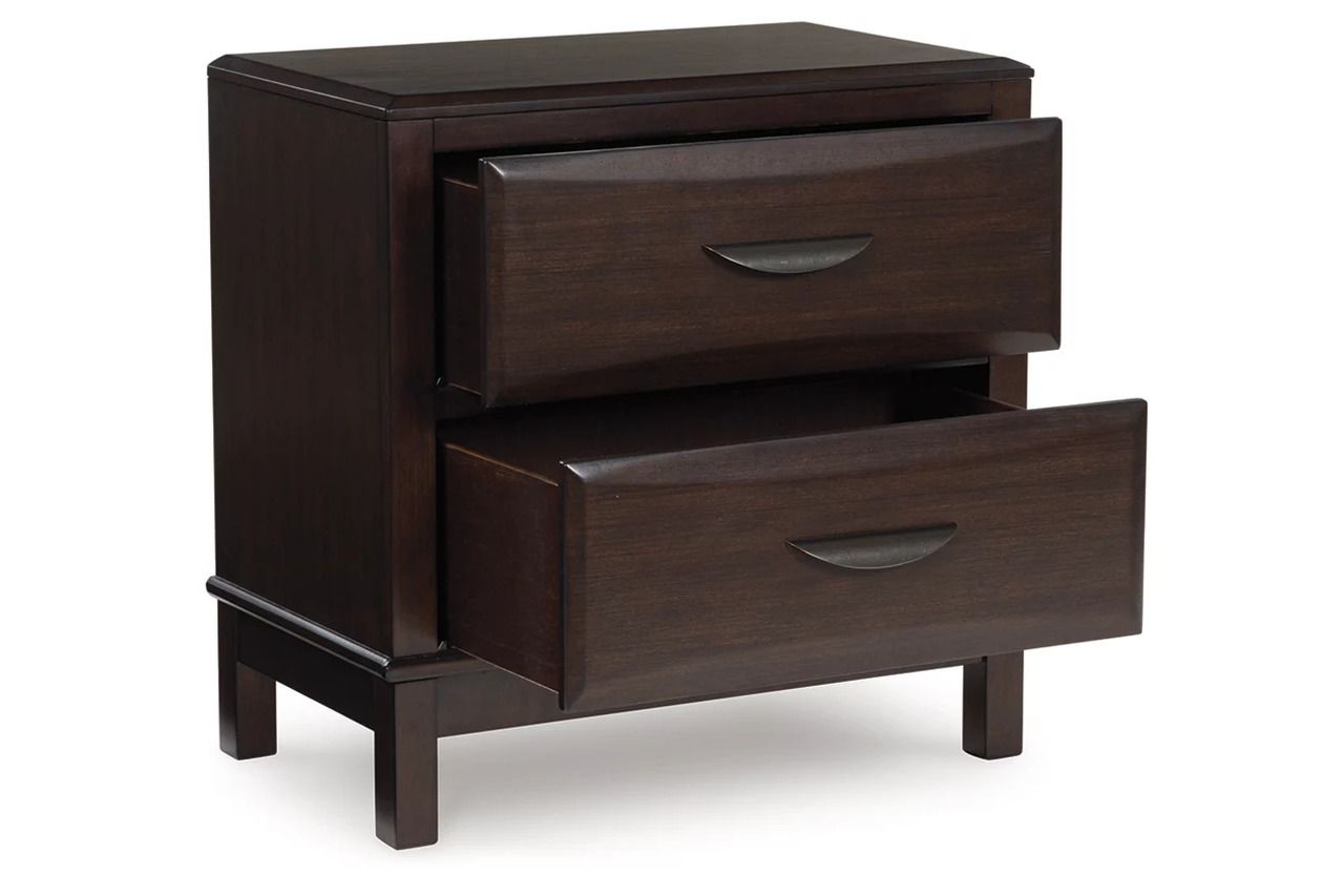 Vanmore Nightstand In Dark Brown B47992