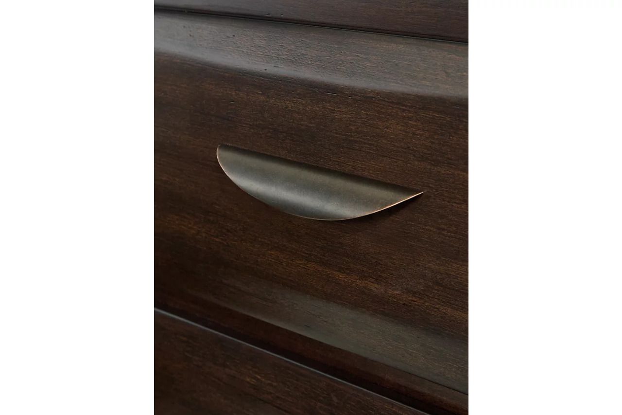 Vanmore Nightstand In Dark Brown B47992