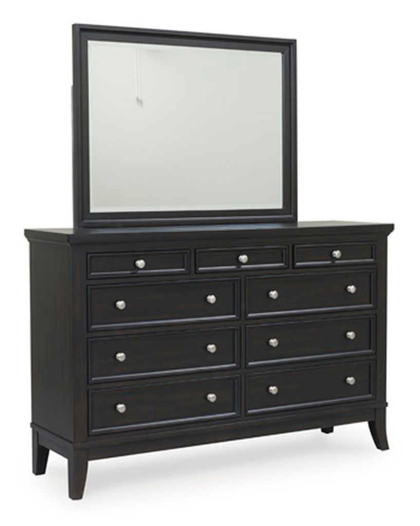 Bambori Dresser In Dark Brown B48131