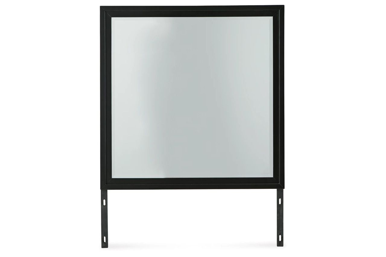 Kraeburn Bedroom Mirror In Brown and Black B49636