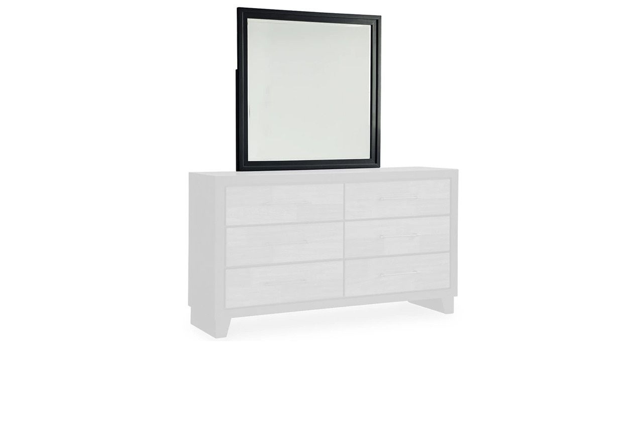 Kraeburn Bedroom Mirror In Brown and Black B49636