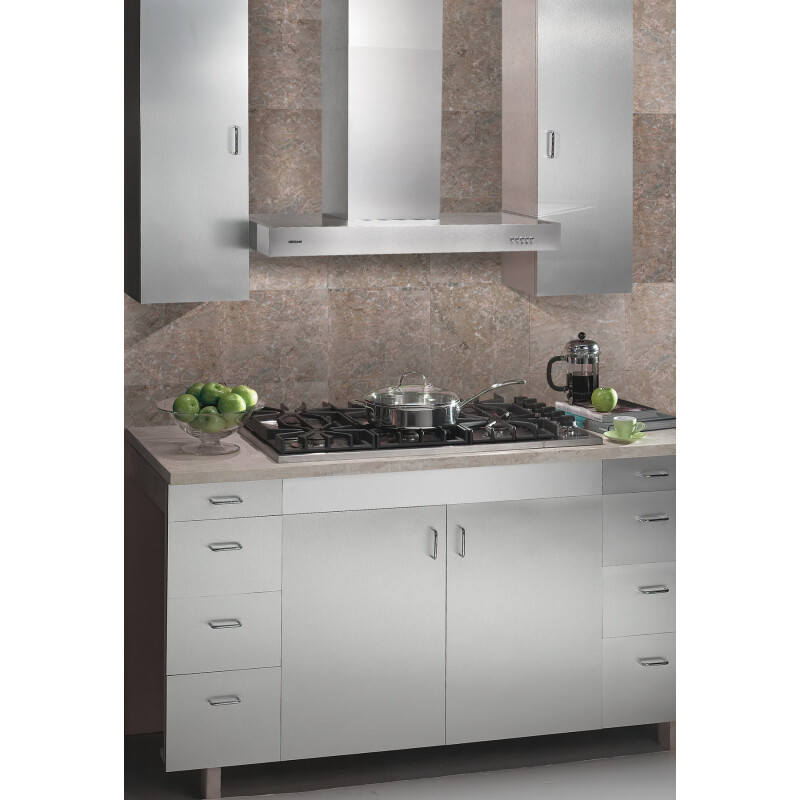 450 CFM, 35-1/4 wide Chimney Style Range Hood B5336SS