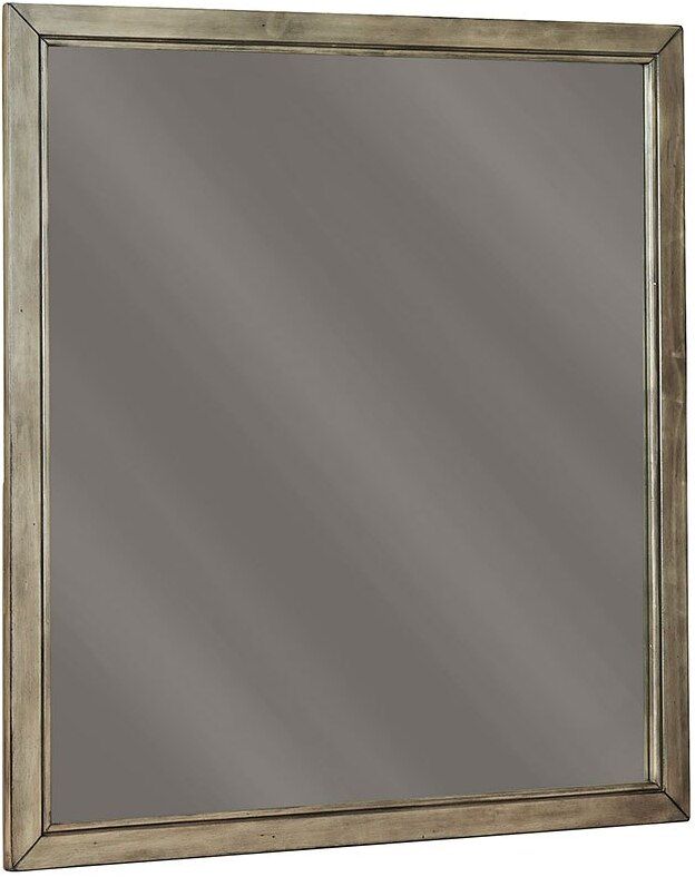 Arnett Gray Bedroom Mirror B55236