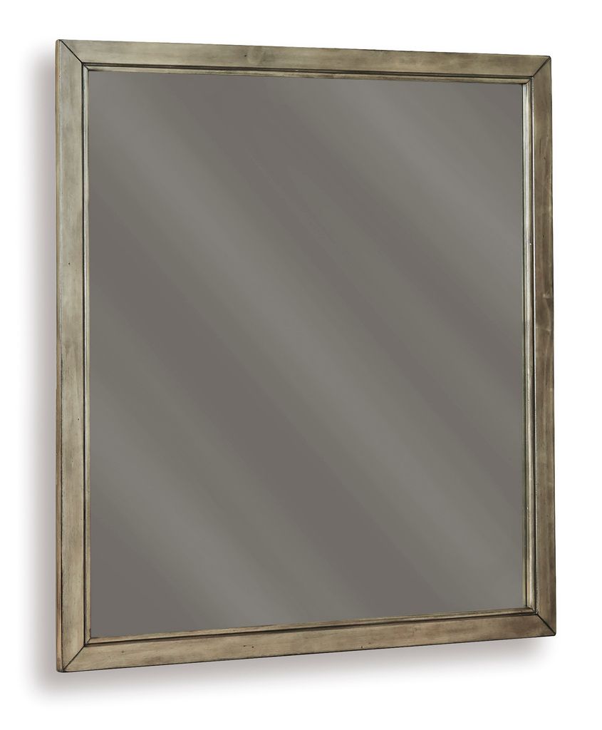 Arnett Gray Bedroom Mirror B55236