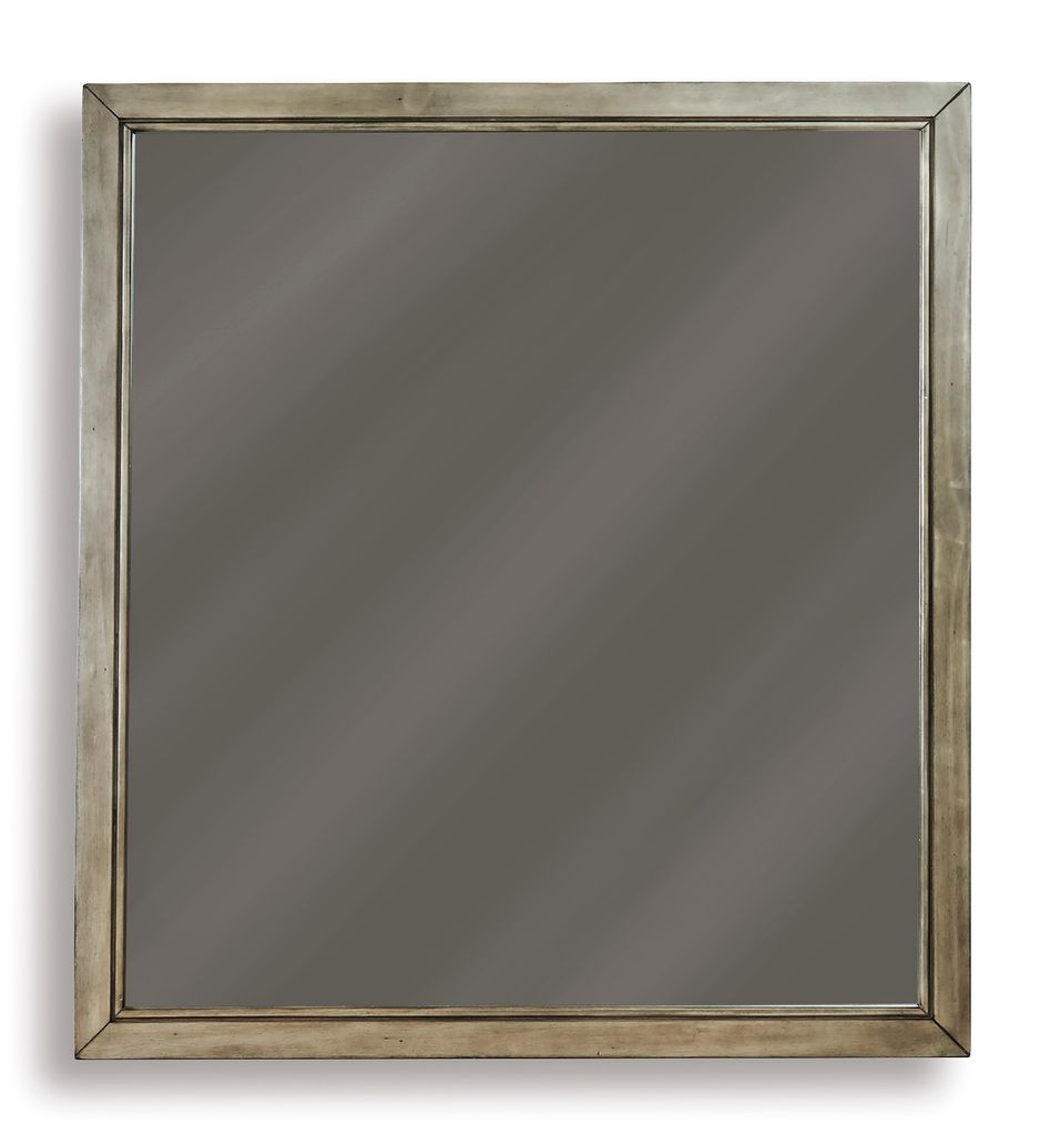 Arnett Gray Bedroom Mirror B55236
