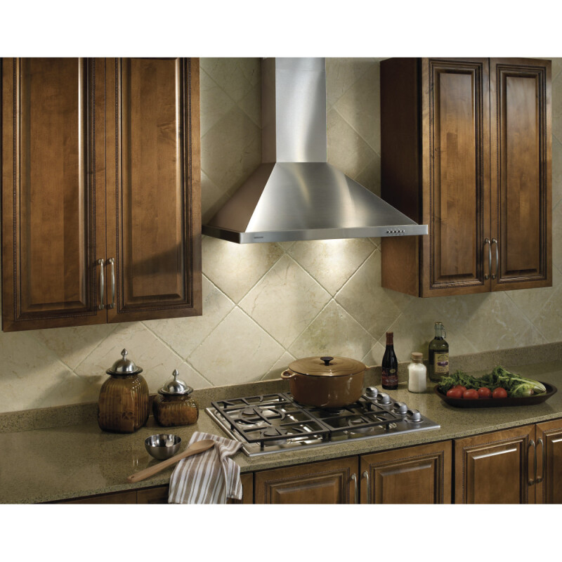 36-Inch European Style Wall-Mount Chimney Range Hood, 450 CFM B5836SS