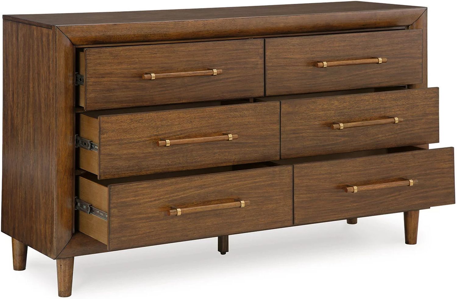 Lyncott Dresser In Brown B61531