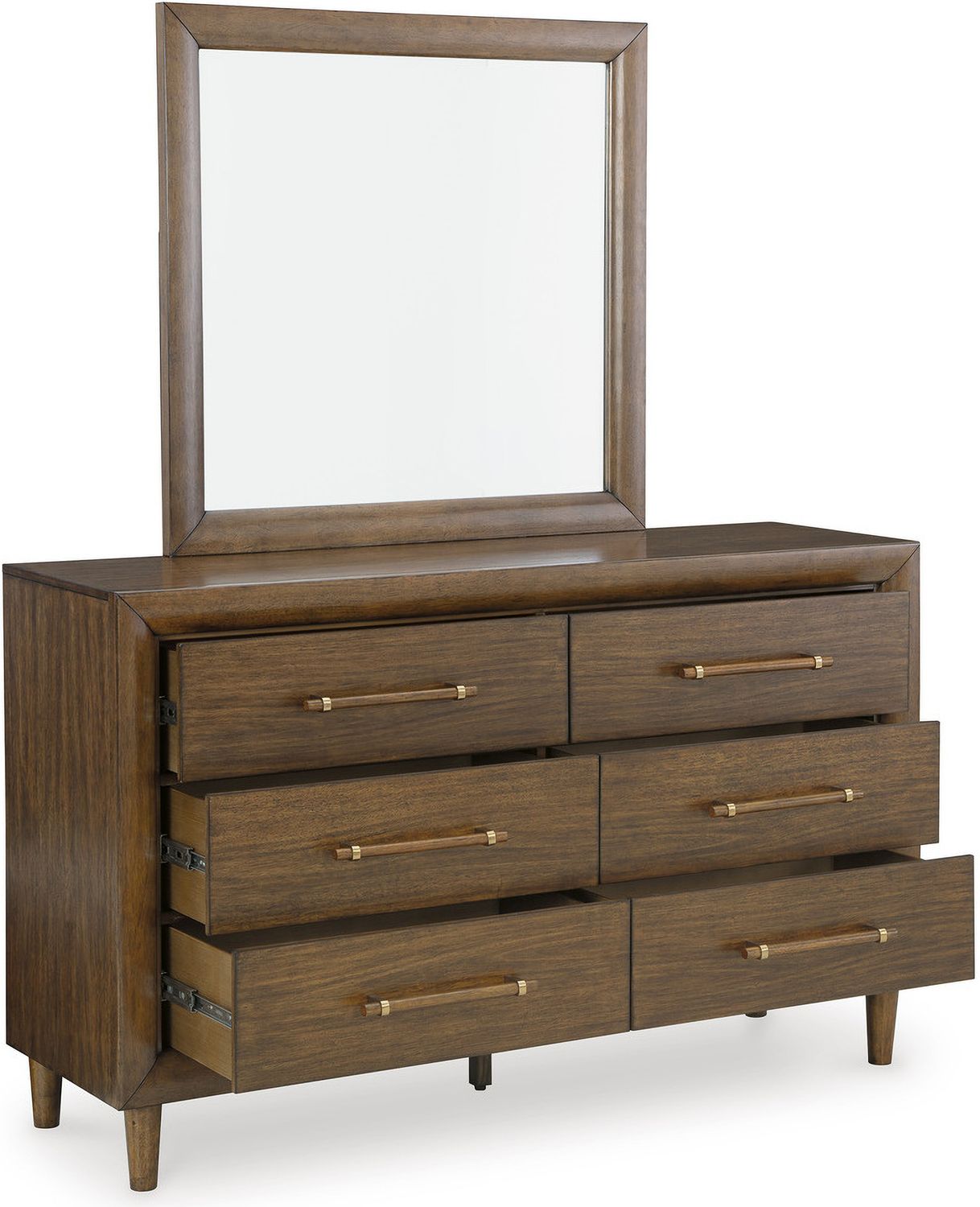 Lyncott Dresser In Brown B61531