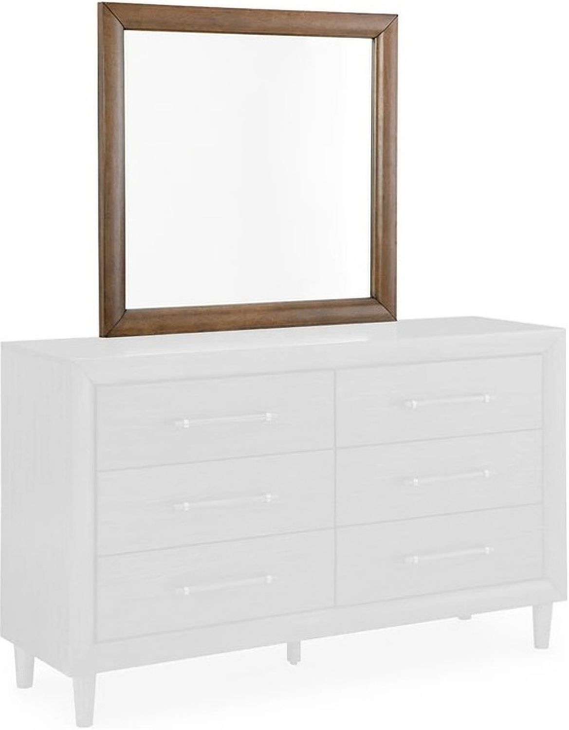 Lyncott Bedroom Mirror In Brown B61536