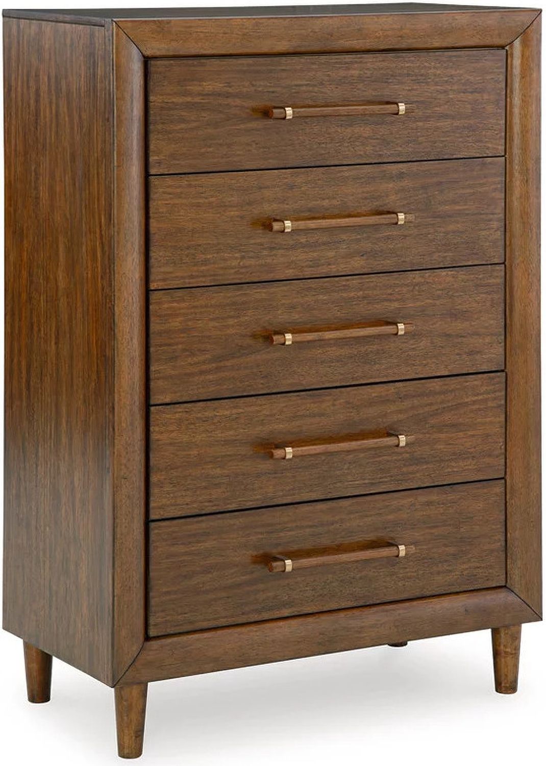 Lyncott Chest of Drawers In Brown B61546