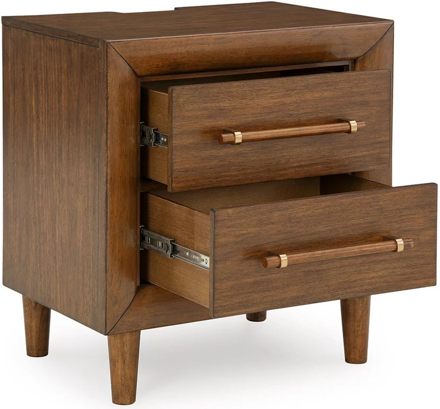 Lyncott Nightstand In Brown B61592