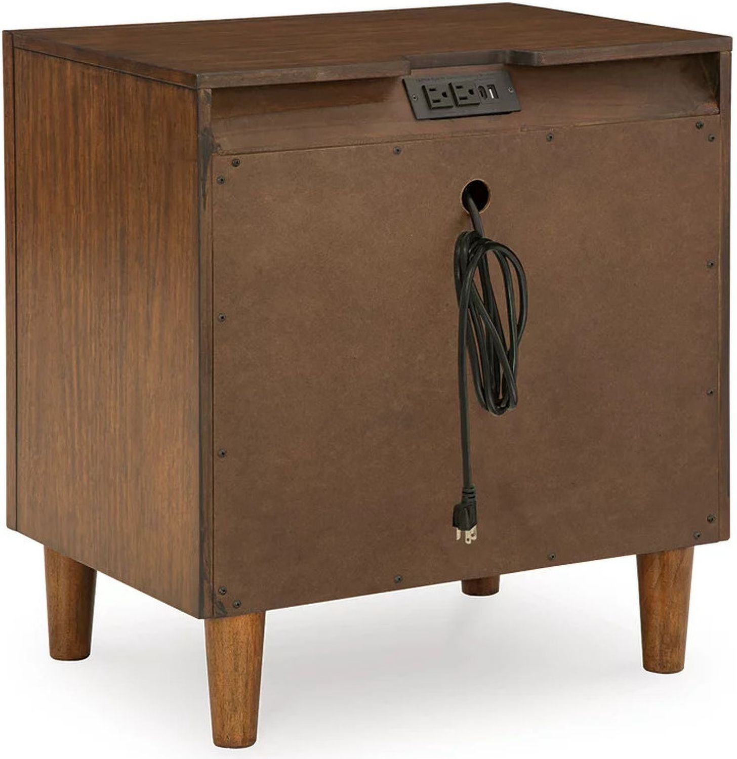 Lyncott Nightstand In Brown B61592