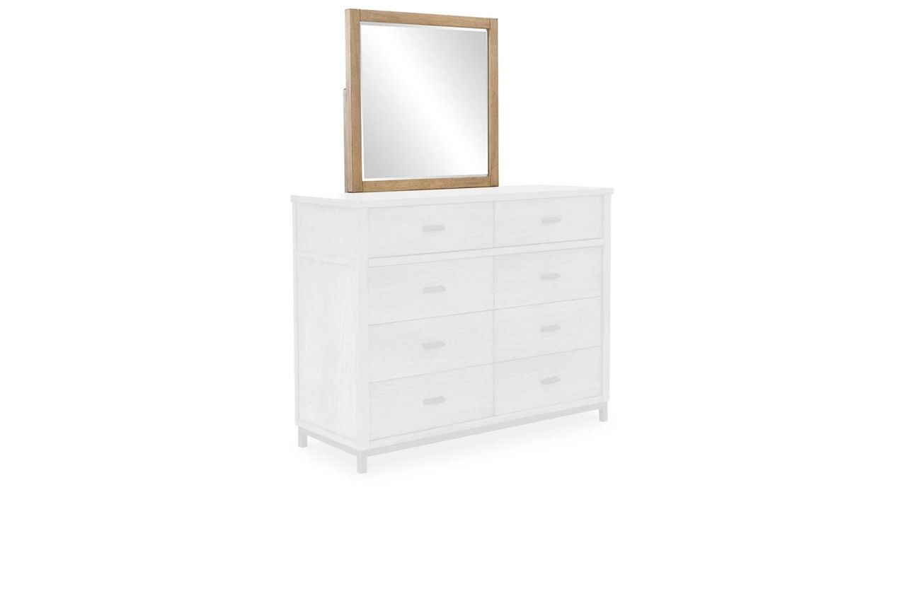 Tomtyn Bedroom Mirror In Light Brown B62236