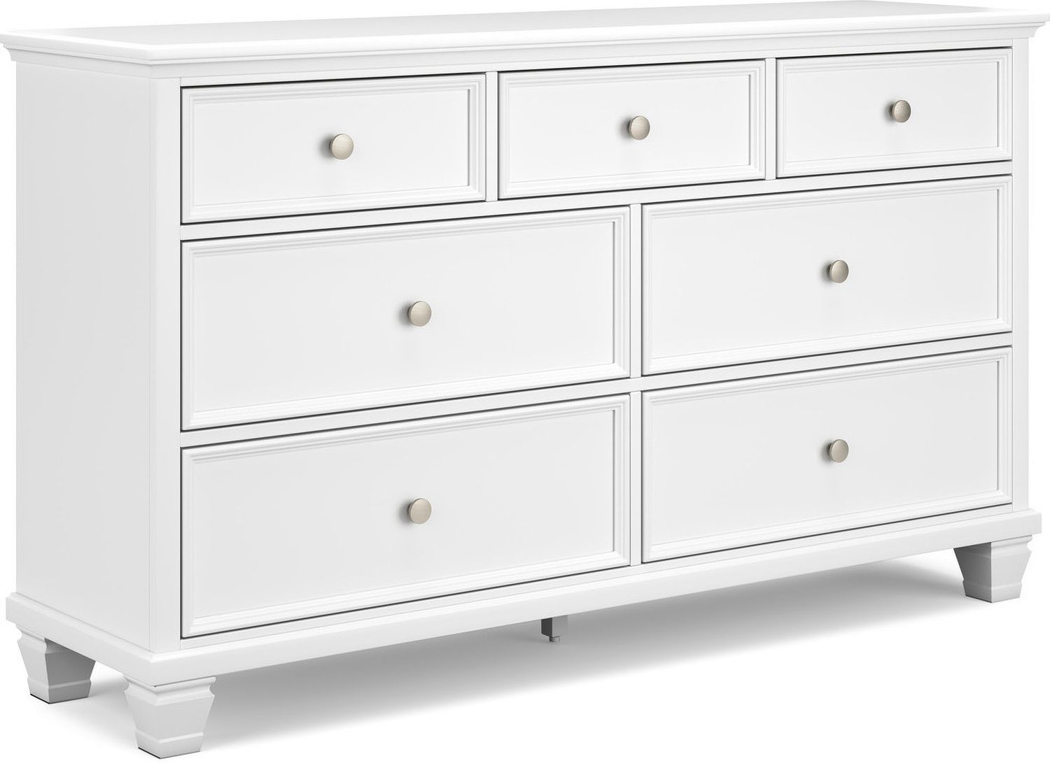 Fortman White Dresser B68031