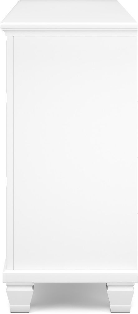 Fortman White Dresser B68031
