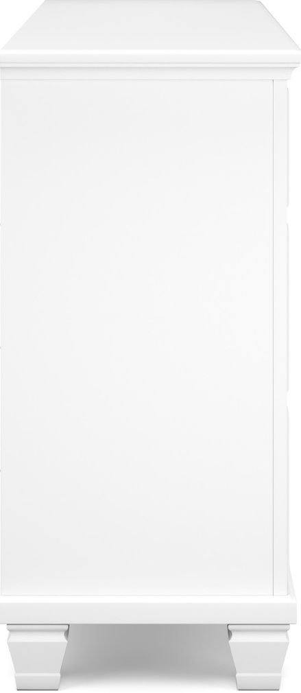 Fortman White Dresser B68031