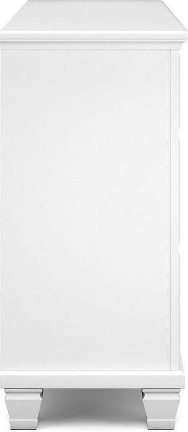 Fortman White Dresser B68031