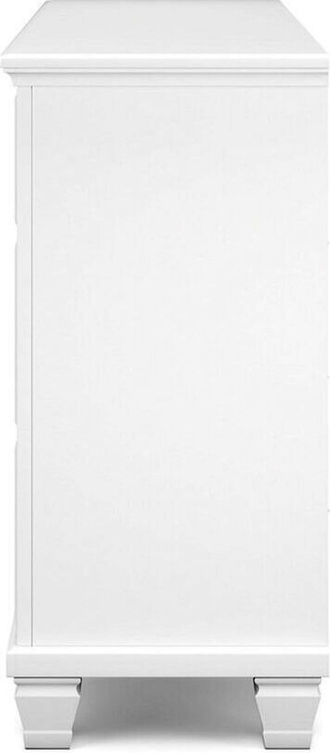 Fortman White Dresser B68031