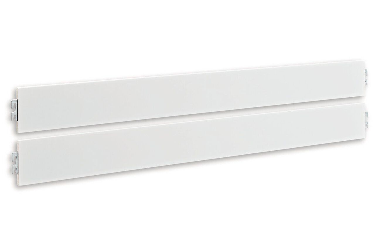 Fortman White Queen Panel Bed B680B2