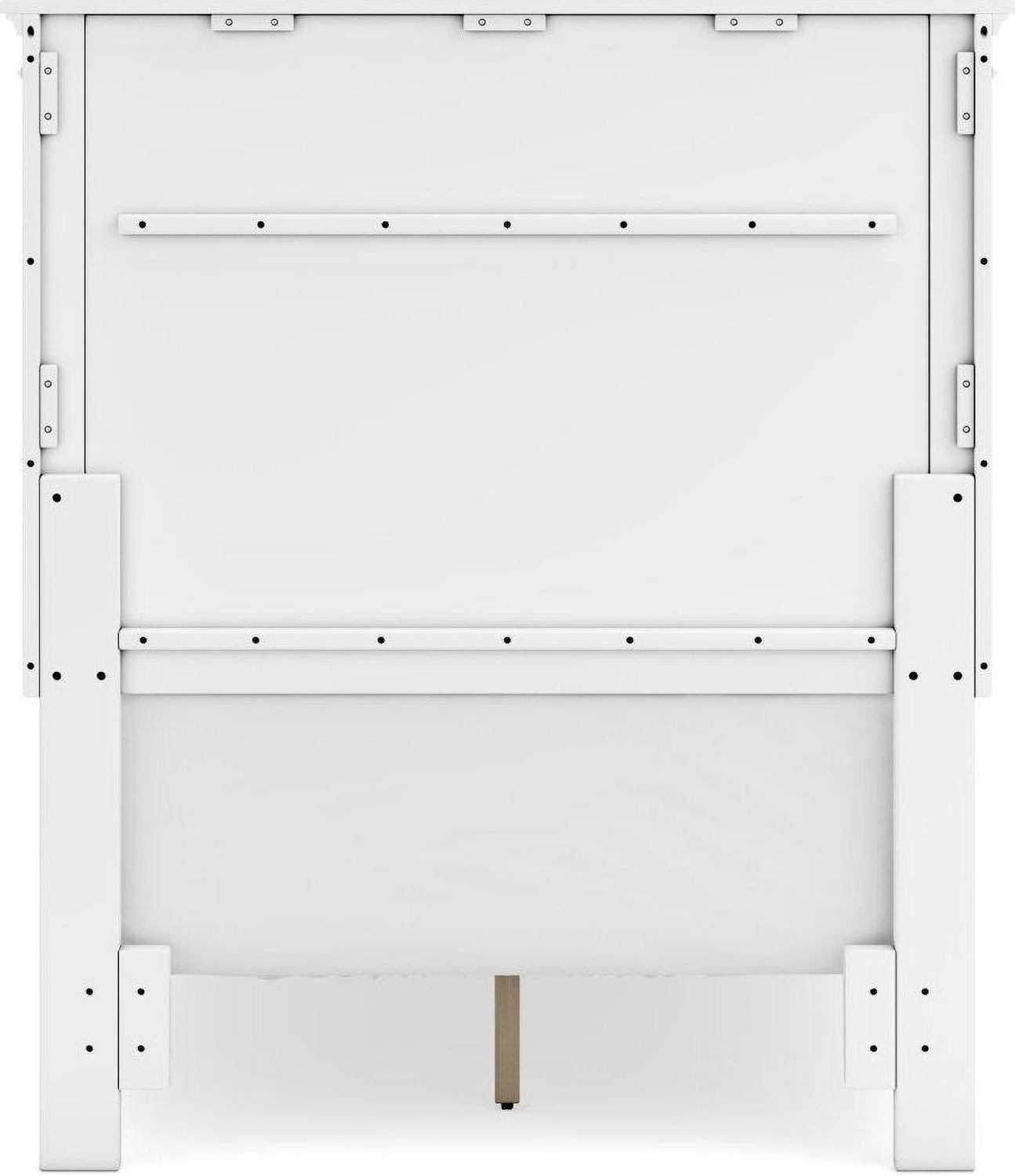 Fortman White Twin Panel Bed B680B6