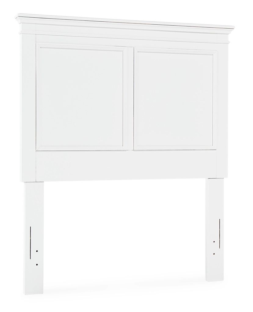 Fortman White Twin Panel Bed B680B6