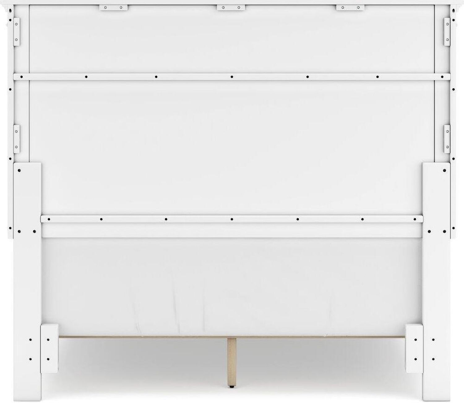 Fortman White Full Panel Bed B680B8