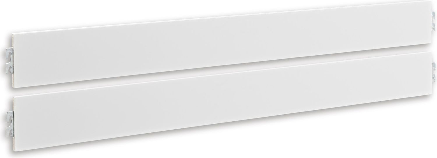 Fortman White Full Panel Bed B680B8
