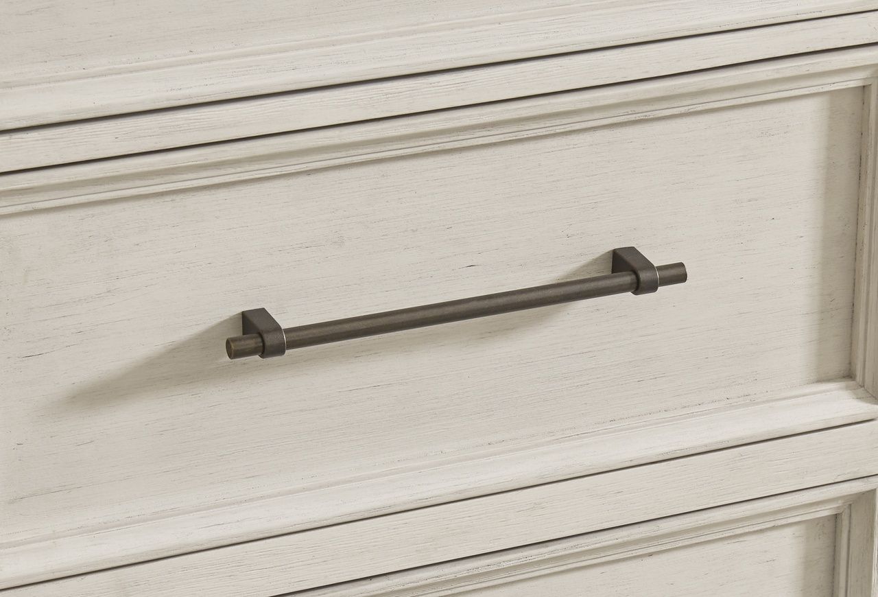 Shaybrock Door Chest In White and Brown B68348