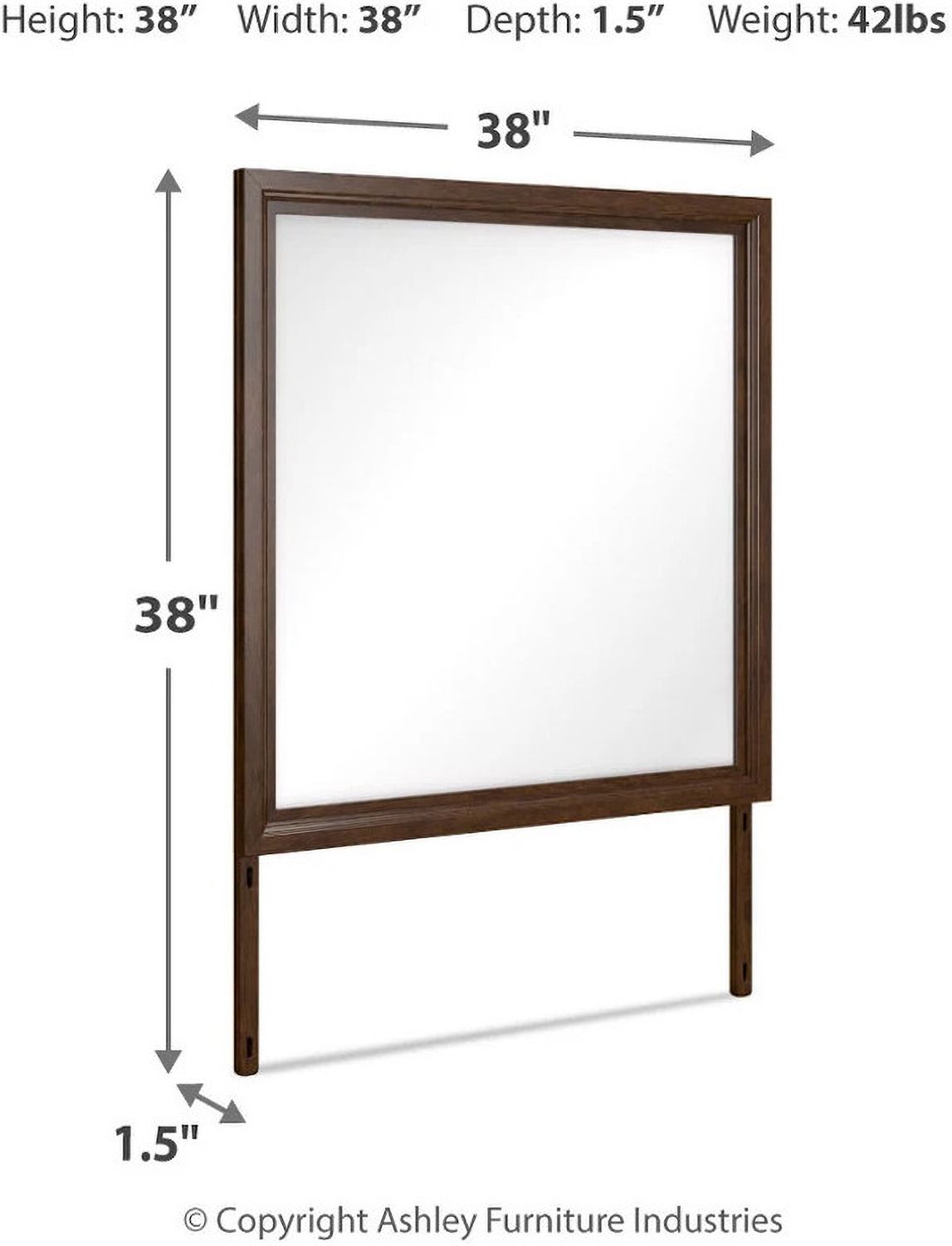 Danabrin Brown Bedroom Mirror B68536