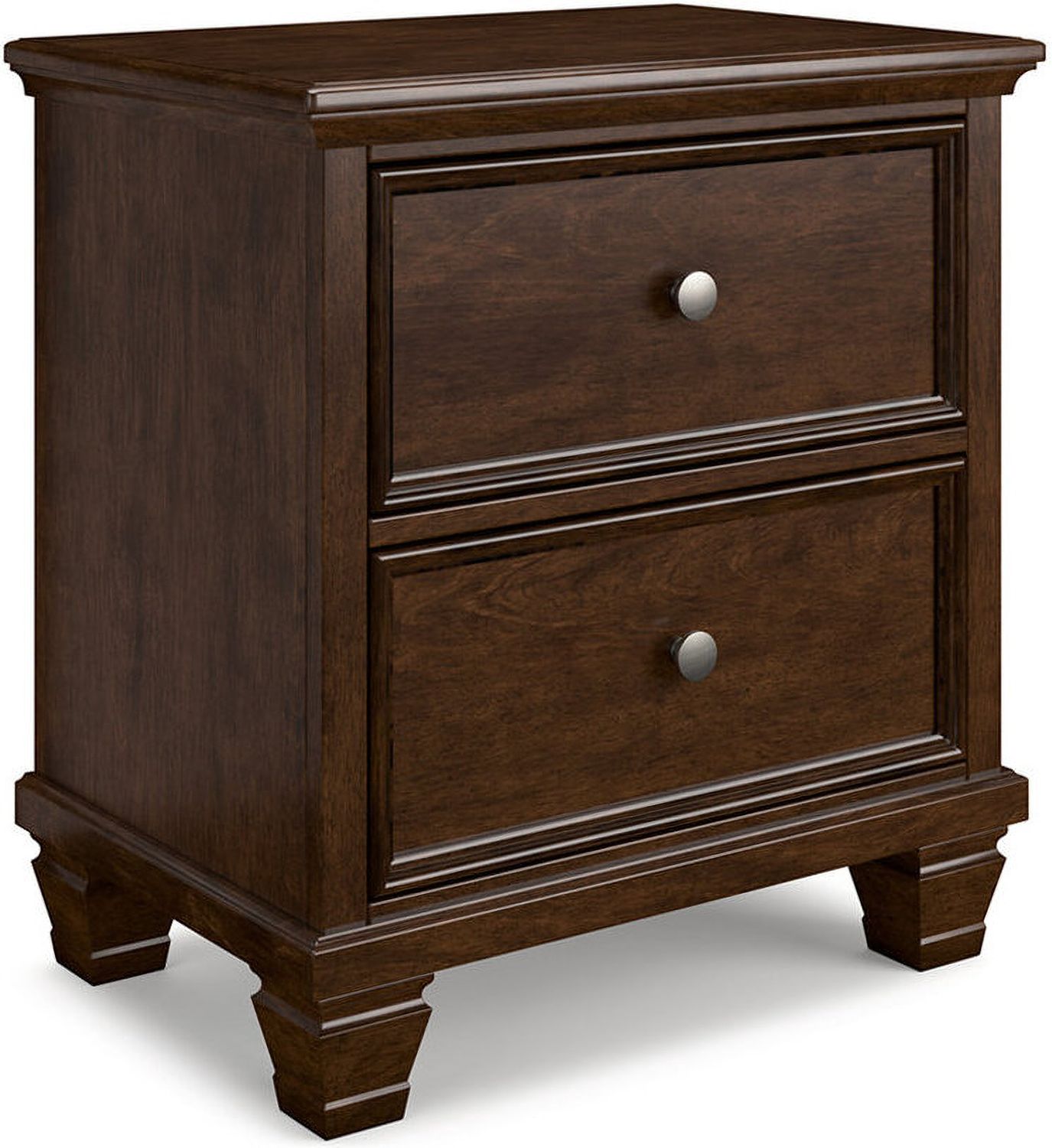 Danabrin Brown Two Drawer Night Stand B68592