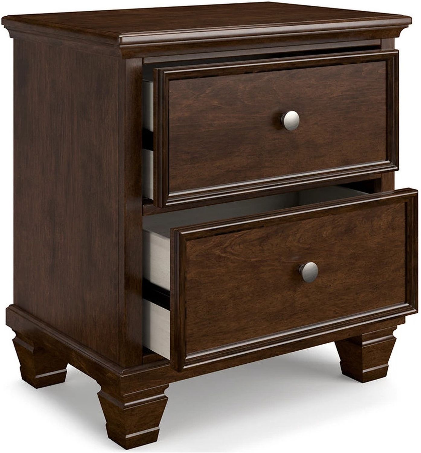 Danabrin Brown Two Drawer Night Stand B68592